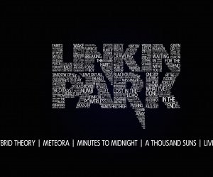 Linkin Park Typography Wallpaper