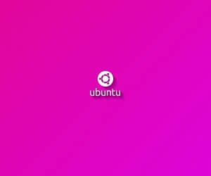 Ubuntu Flat Shadow Pink Wallpaper